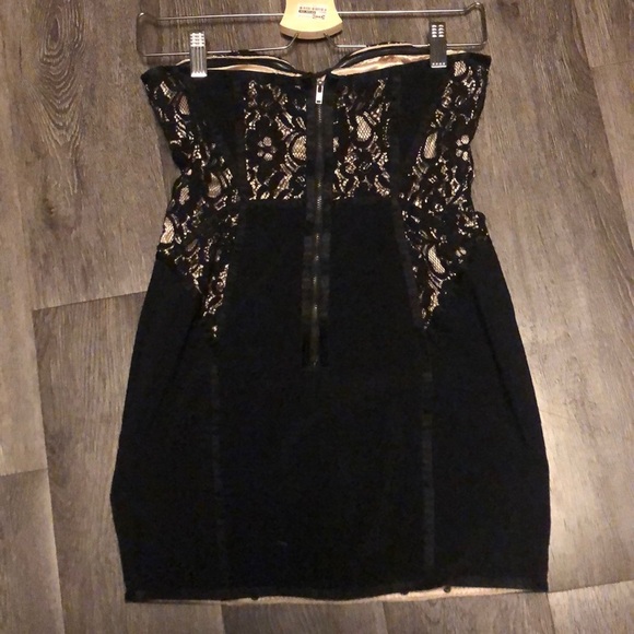 Bebe strapless lace booster dress - Picture 5 of 9